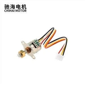Micro 10mm DC 5V præcisionssteppermotor med lineær metalskruemøtrik