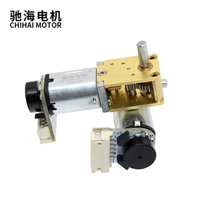 DC Worm Gear Motor Med Hall Encoder